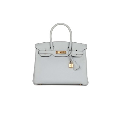 HERMES BIRKIN 30 CLEMENCE GOLD HARDWARE (30*22*16cm)